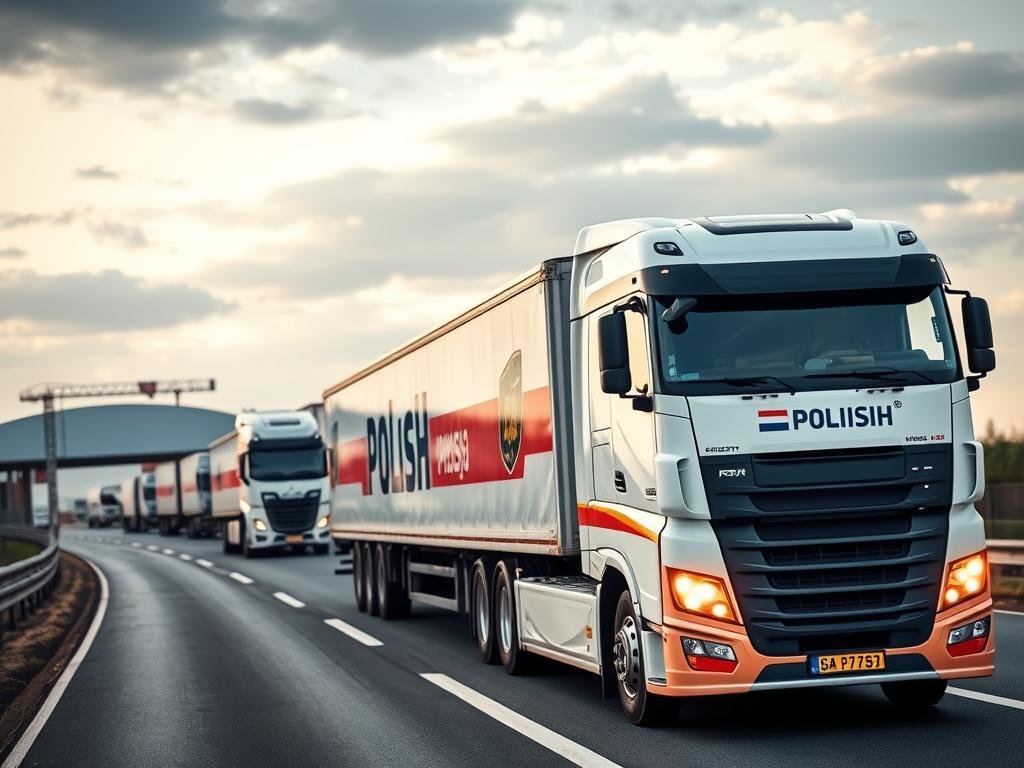 Ekspansja logistyczna polskiej firmy transportowej