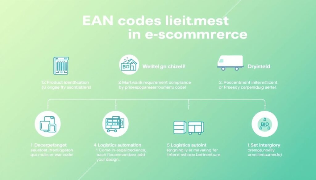 Infografika podsumowująca znaczenie kodów EAN w e-commerce