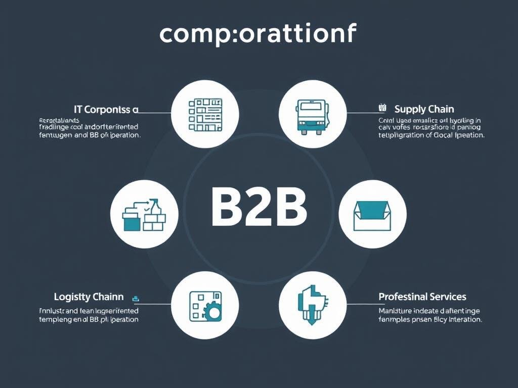 Przykłady współpracy B2B w różnych branżach - IT, produkcja, logistyka i usługi profesjonalne Przykłady współpracy B2B w różnych branżach - IT, produkcja, logistyka i usługi profesjonalne