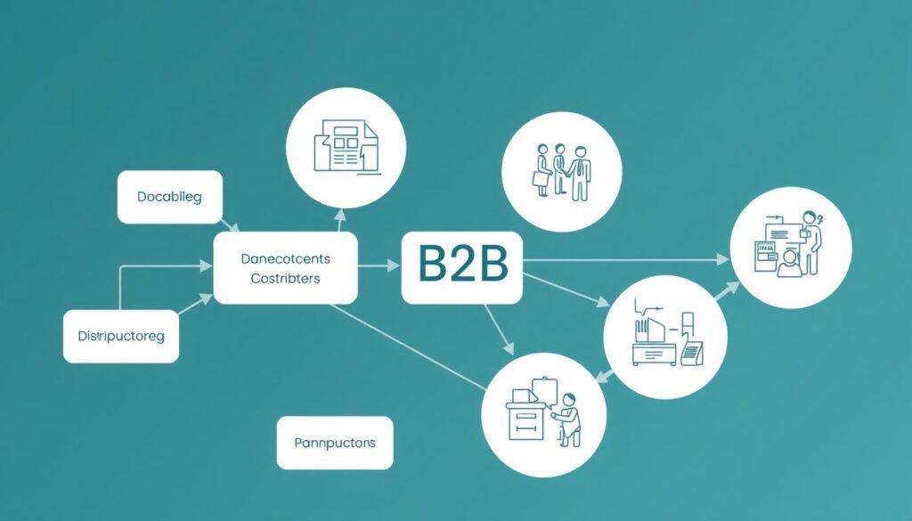 Różne modele współpracy B2B - producent-dystrybutor, dostawca-odbiorca, usługodawca-klient Różne modele współpracy B2B - producent-dystrybutor, dostawca-odbiorca, usługodawca-klient