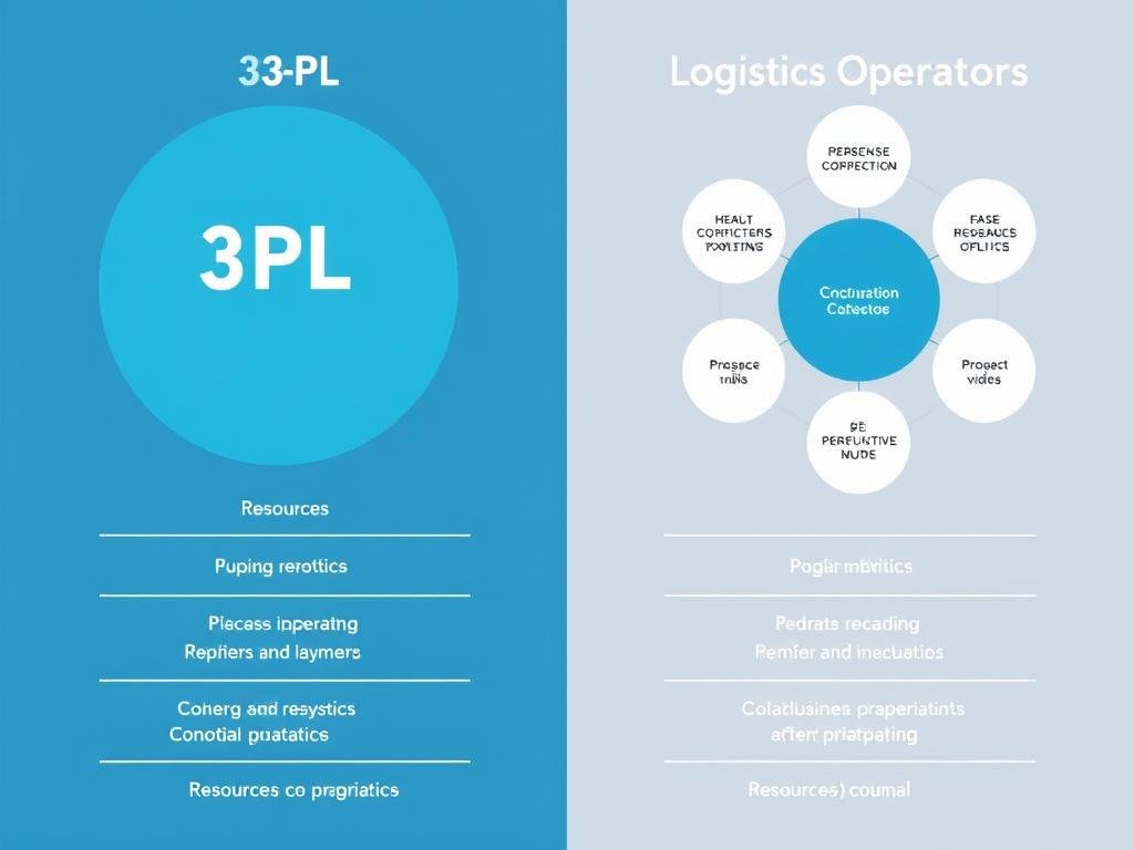 Porównanie operatora logistycznego 3PL i 4PL