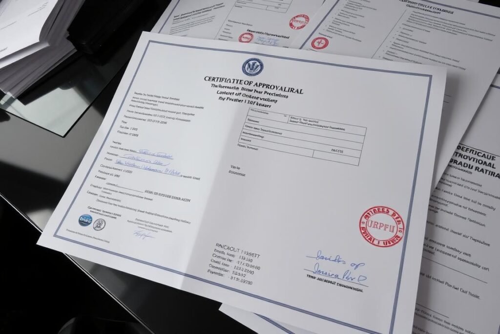 Świadectwo uznania pojazdu drogowego do procedury TIR