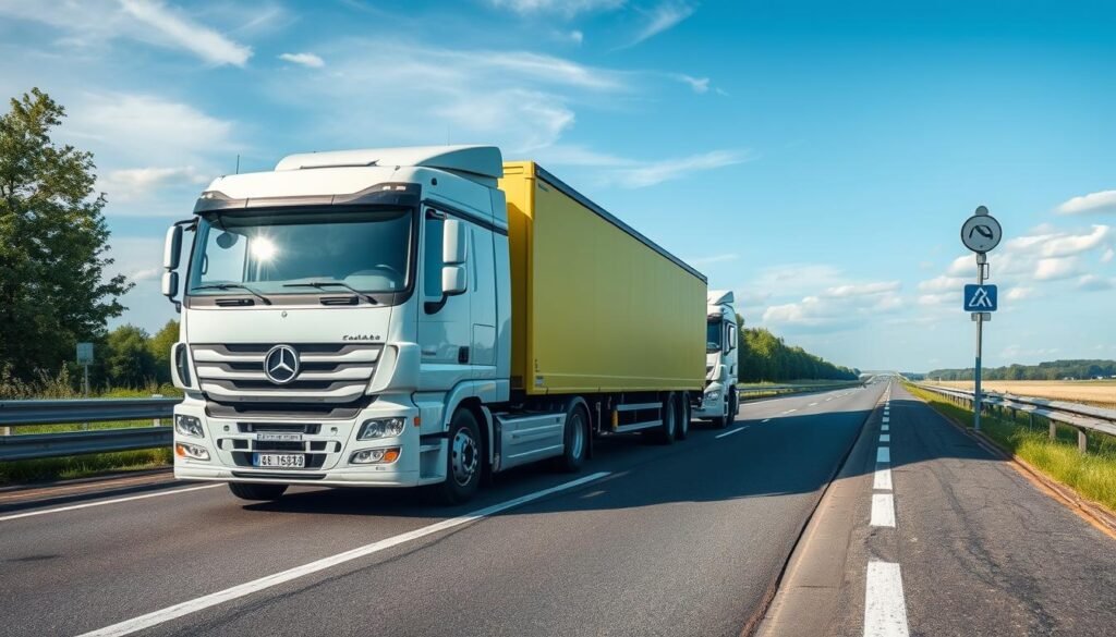 System ważenia w ruchu (WIM) zainstalowany na europejskiej autostradzie